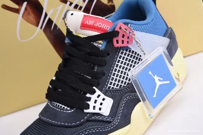 Kick Theory UNION OFF 4 NOIR JORDAN AIR DC9533-001 RETRO 0612